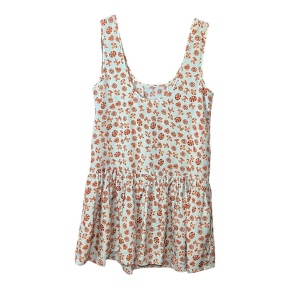 5/$25 BCBGeneration Madrid Multi Mini Babydoll Dress Size‎ XXS Drop Waist - Picture 3 of 5